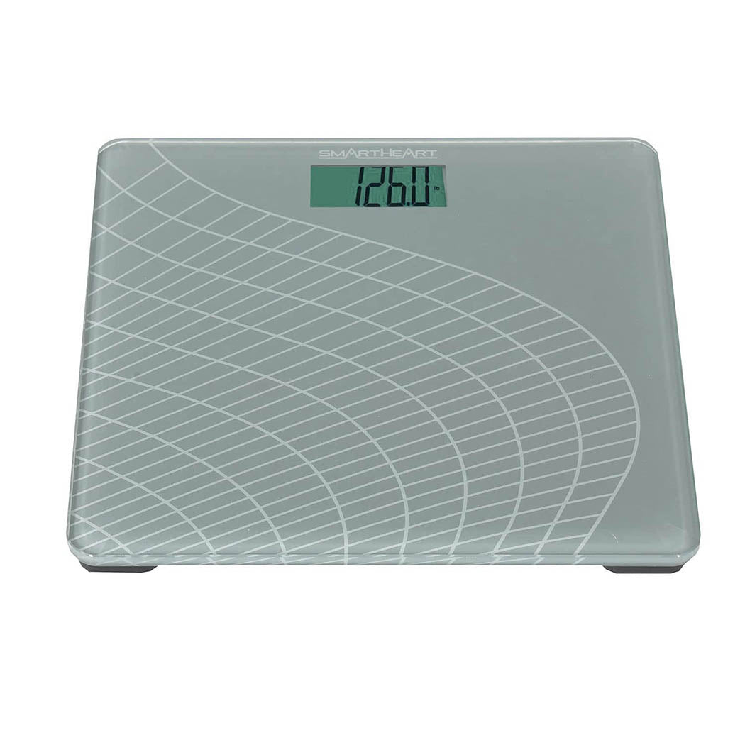 Veridian Healthcare Smartheart Talking Scale Digital Bathroom Scale, 438 lb. Capacity