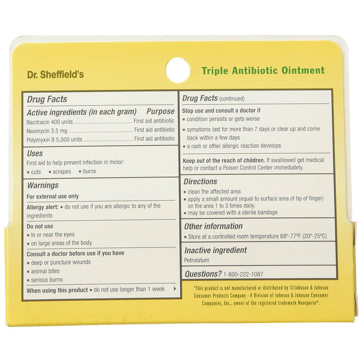 Dr. Sheffield Triple Antibiotic Ointment