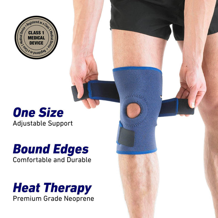 Neo-G Knee Support, Open Patella â€“ Knee Support for Knee Pain Arthritis, Joint Pain Relief, Meniscus tear, runners knee, patella injuries â€“ Knee support for women and men - Adjustable Compression