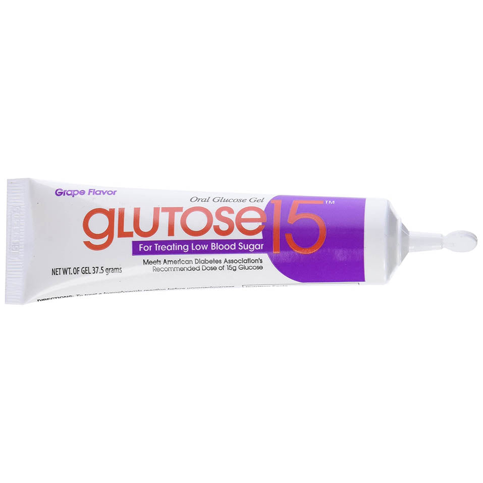 PADDOCK LABORATORIES Glucose Gel Tube, Grape, 37.5g, 3 Count