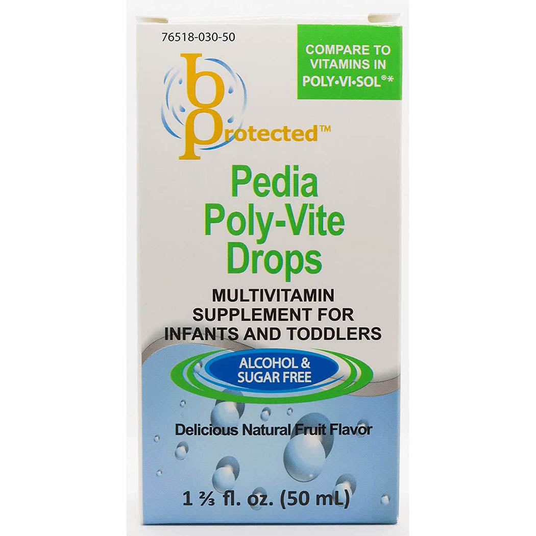 Pedia Poly-Vite Drops 1 2/3 fl Ounce Liquid