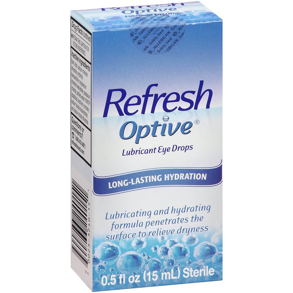 Allegan Refresh Opt Eye D Size .50z Allergan Refresh Optive Eye Drops .5z