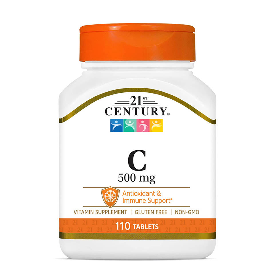 21st Century Vitamin C 500 Mg, 110 Tablets