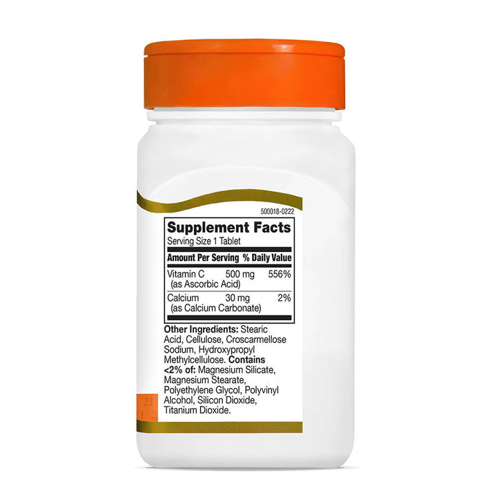 21st Century Vitamin C 500 Mg, 110 Tablets