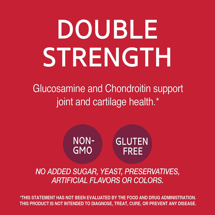 21st Century Glucosamine Chondroitin 500/400mg - Double Strength, cp 60 Count