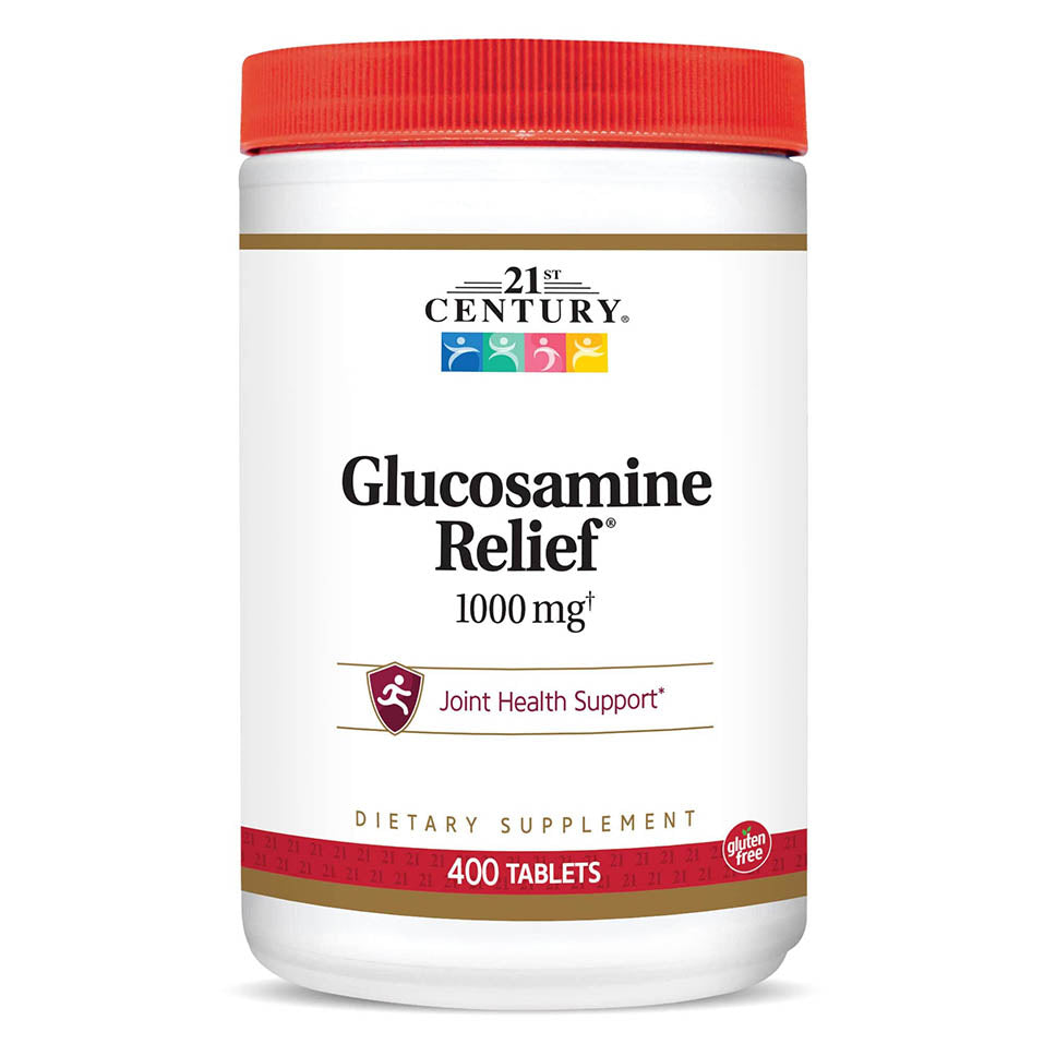 21st Century Glucosamine ReliefÂ® 1000mg Tablets, 400 Count