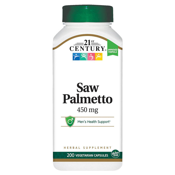 21st Century, Saw Palmetto, Men's Health Support, 450 mg, 200 Vegetarian Capsules