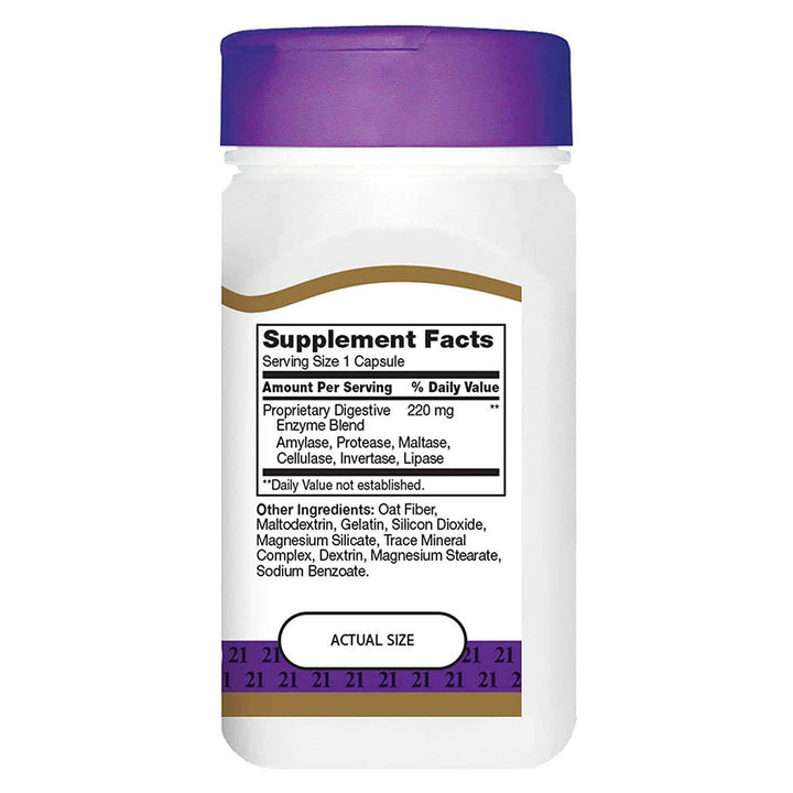 21st Century Digestive Enzymes, 60 Capsules