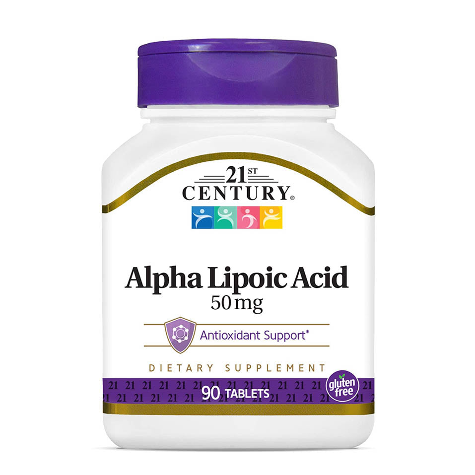 21st Century Alpha Lipoic Acid Tablets, 90 Count