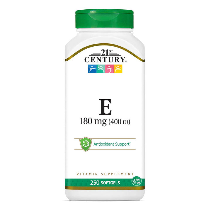 21st Century E 400 I.U. (Dl-Alpha) Softgels, 250-Count