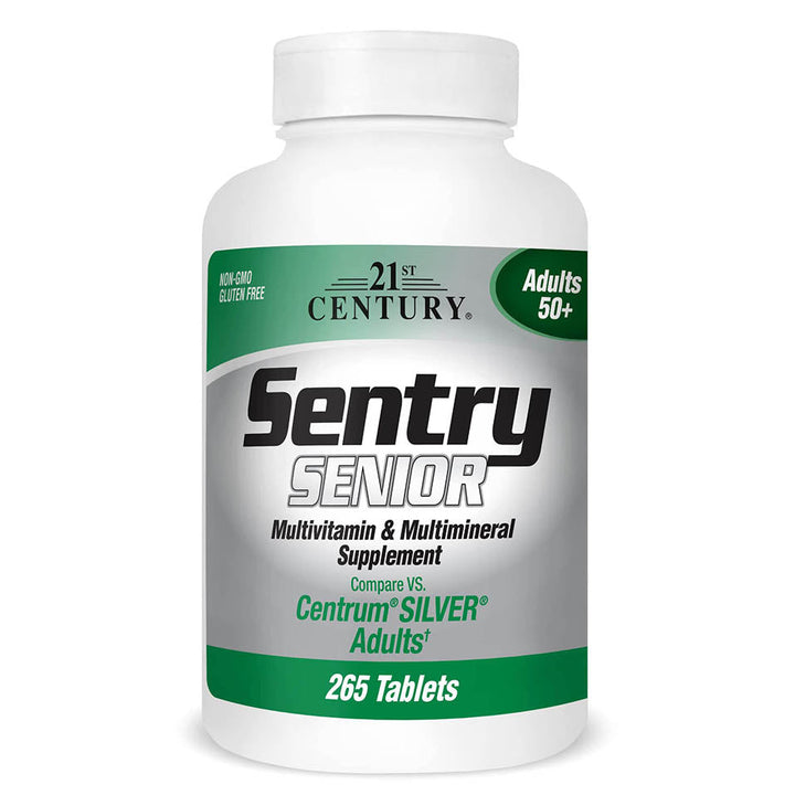 21st Century Sentry Senior Tablets, 265 Count