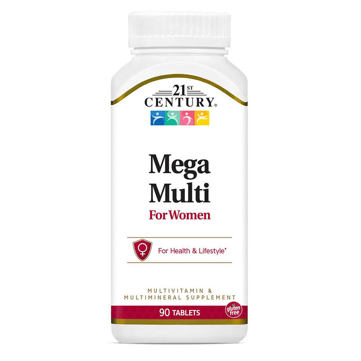 21st Century Mega Multi for Women Tablets, 90-Count (22659)