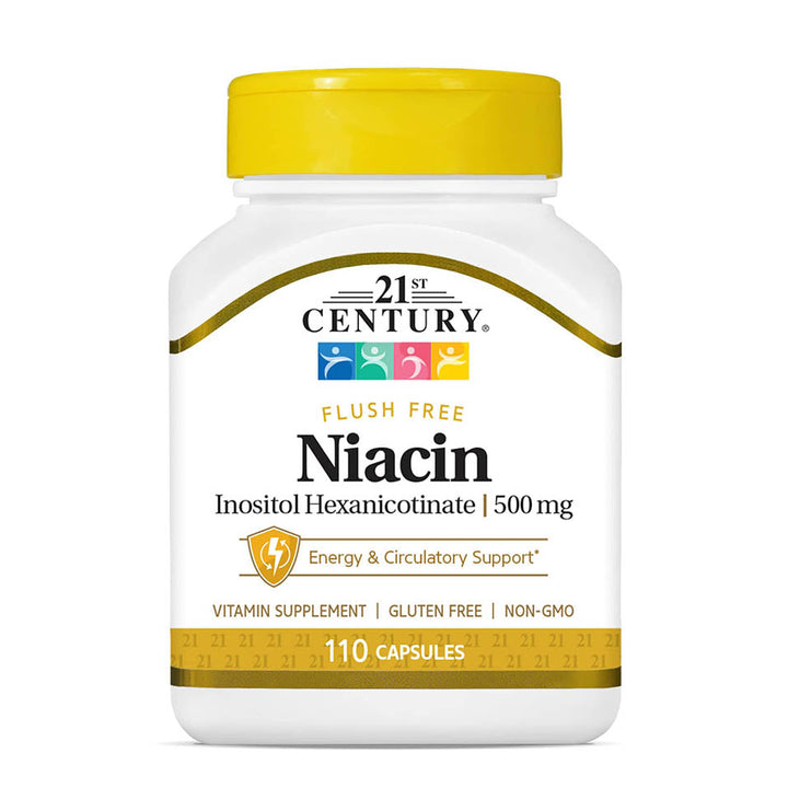 Niacin Flush Free 500 Milligrams 110 Capsules