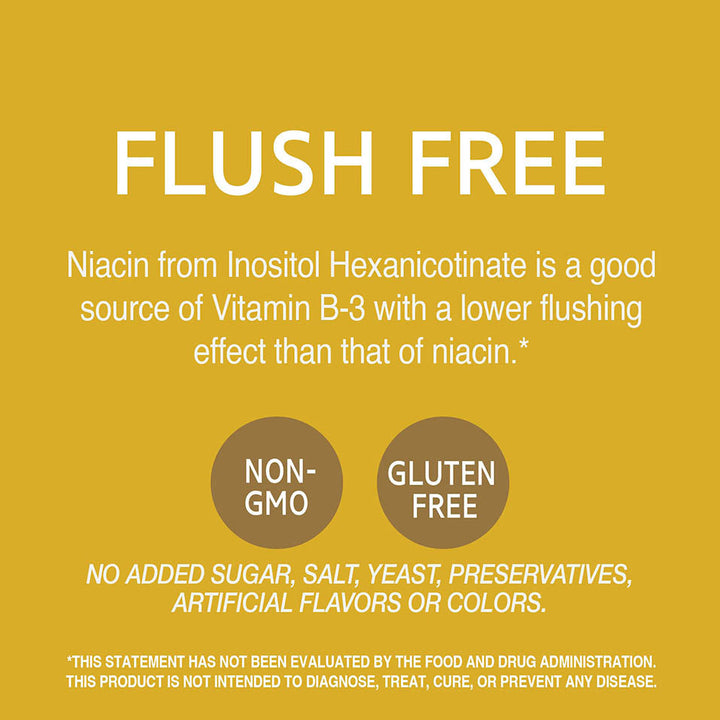 Niacin Flush Free 500 Milligrams 110 Capsules