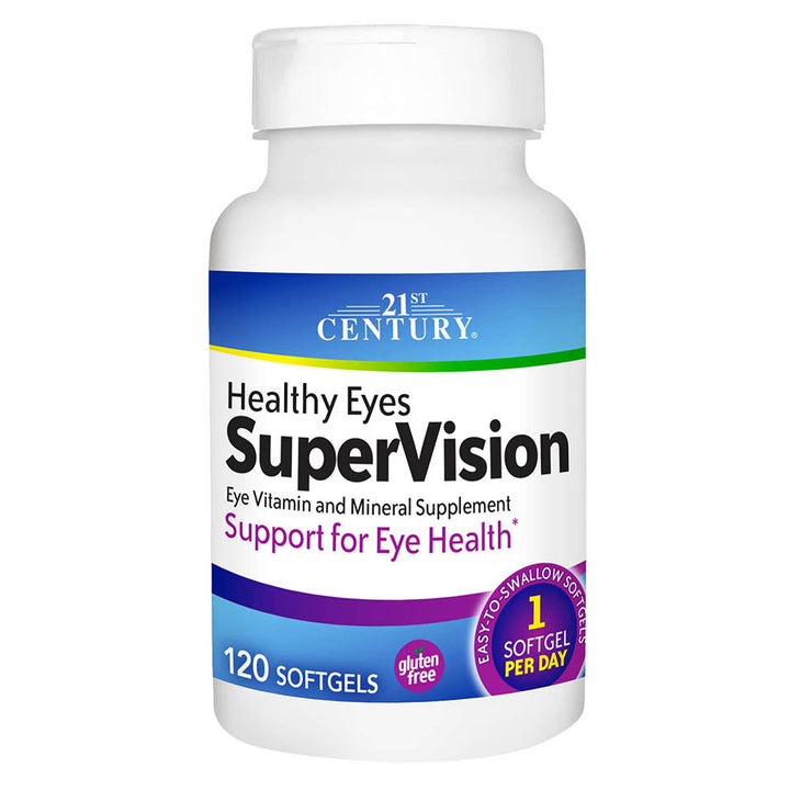 21st Century Healthy Eyes Supervision Softgels, 120 Count