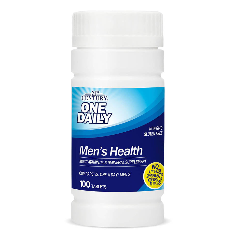 21st Century One Daily Men's Health Tablets, 100 Count