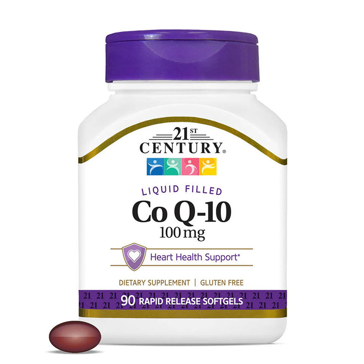 21st Century Co Q10 100 mg Softgels, 90 Count