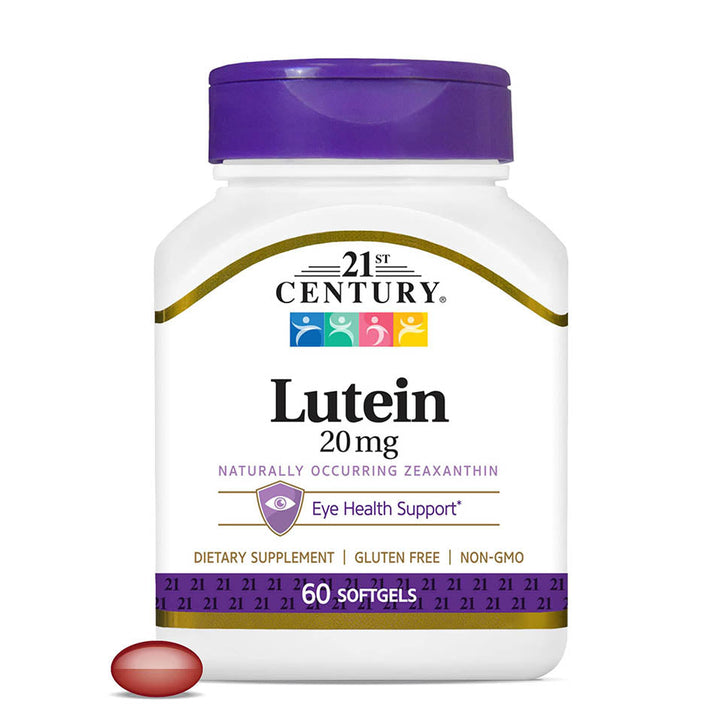 Lutein with Zeaxanthin 20 Milligrams 60 Sgels