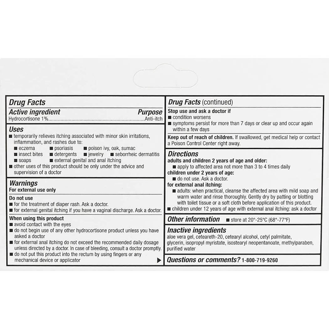 Hydrocortisone Cream (1 Percent)