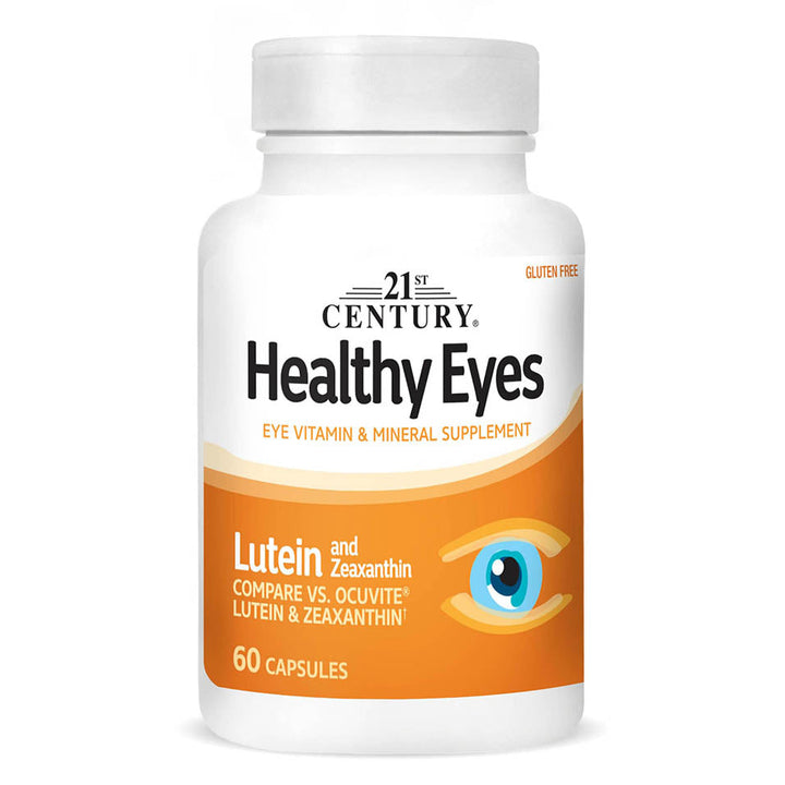 21st Century Healthy Eyes Lutein and Zeaxanthin Capsules, 60 Count (27454)