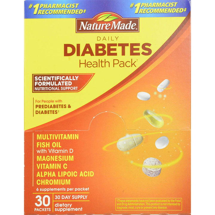 Nature Made Diabetes Health Pack, 30-Count