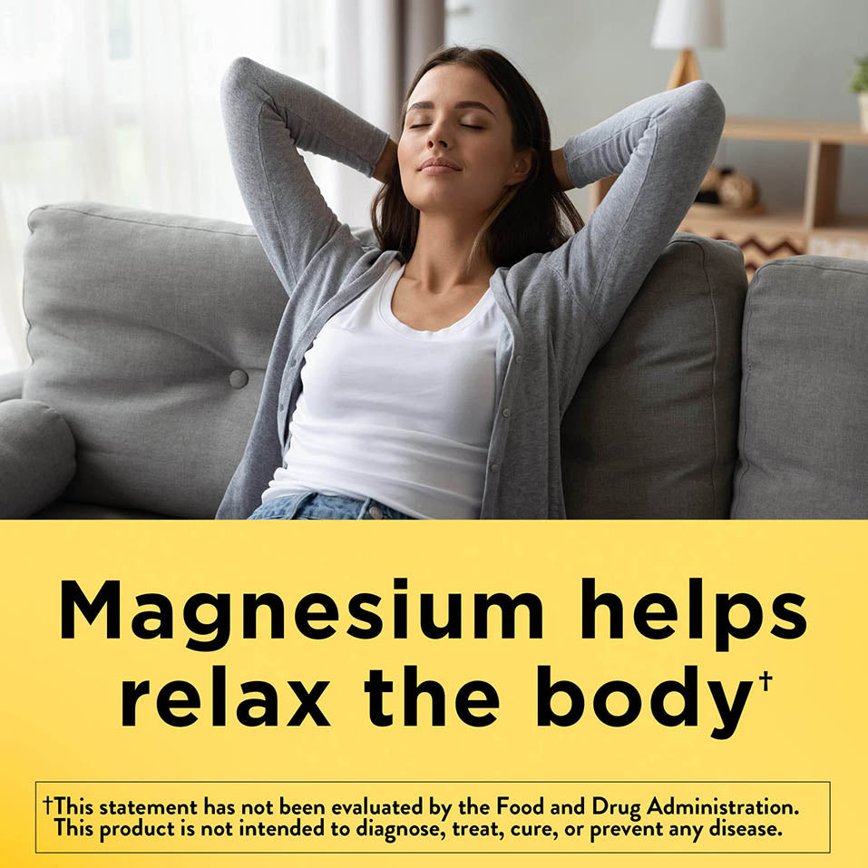 Nature Made Magnesium 250 mg, Dietary Supplement for Muscle, Heart, Bone and Nerve Support, 90 Softgels, 90 Day Supply