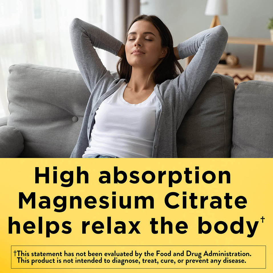 Nature Made Magnesium Citrate 250 mg per serving, Dietary Supplement for Muscle, Nerve, Bone and Heart Support, 60 Softgels, 30 Day Supply (Pack of 1)