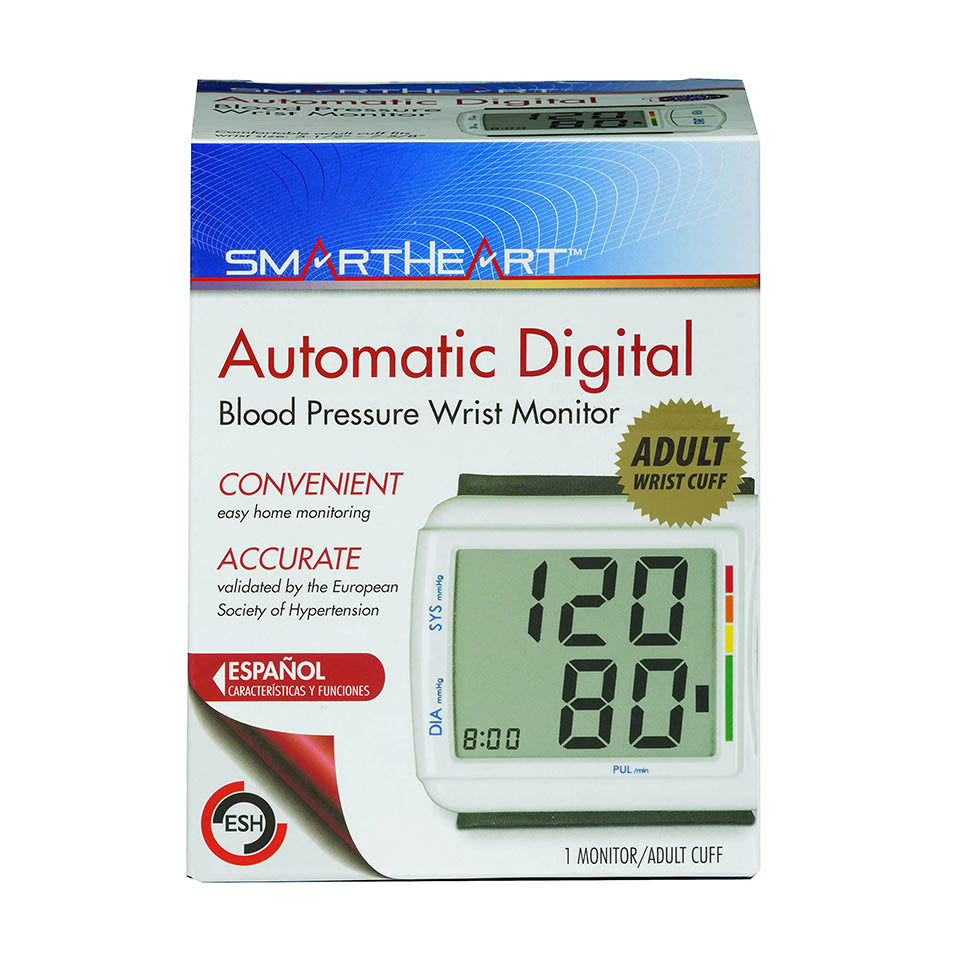 SmartHeart Automatic Digital Blood Pressure Wrist Monitor