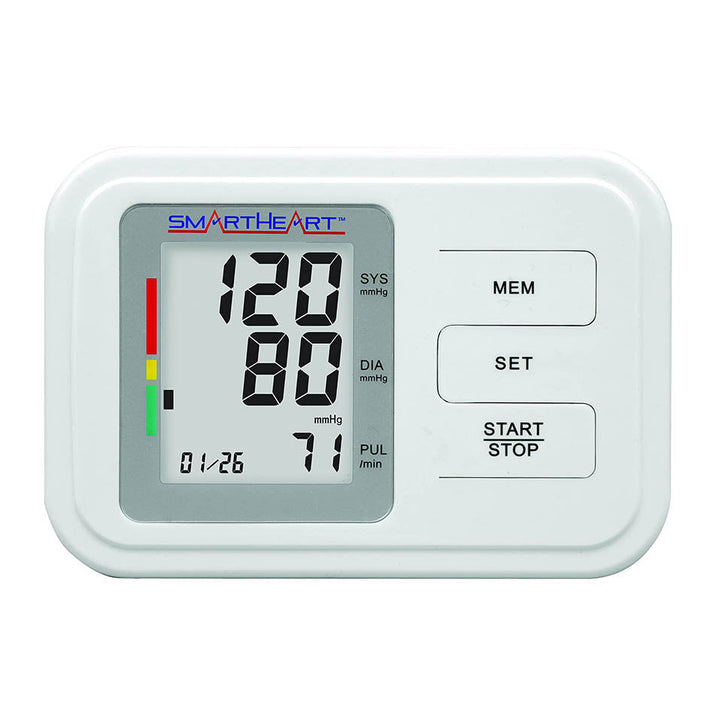 Veridian Healthcare Smartheart Automatic Arm Digital Blood Pressure Monitor, White, Universal (01-550)