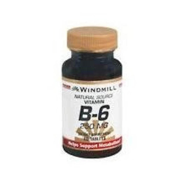 Windmill Vitamin B-6 100 mg Tablets 100 TB