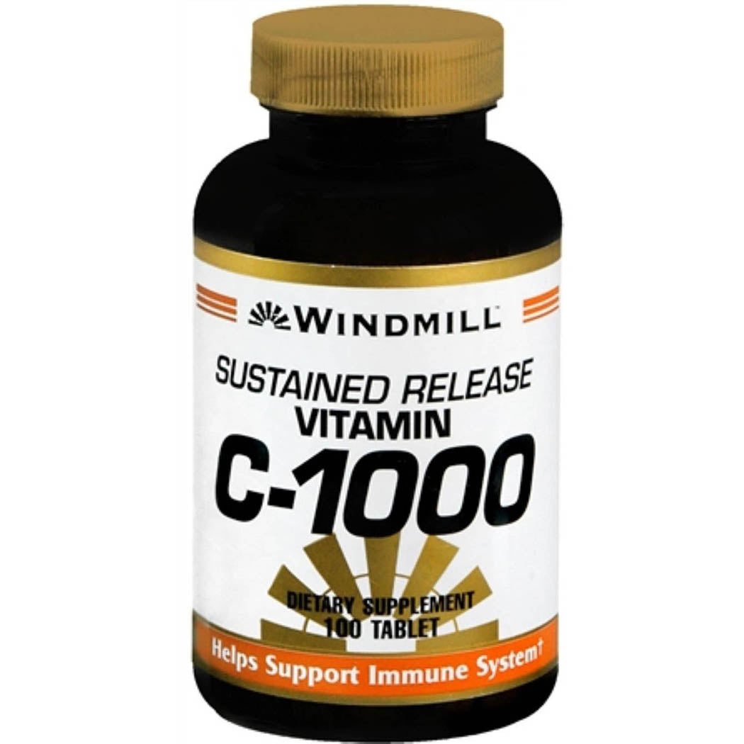 Windmill Vitamin C-1000 Tablets Sustained Release 100 Tablets