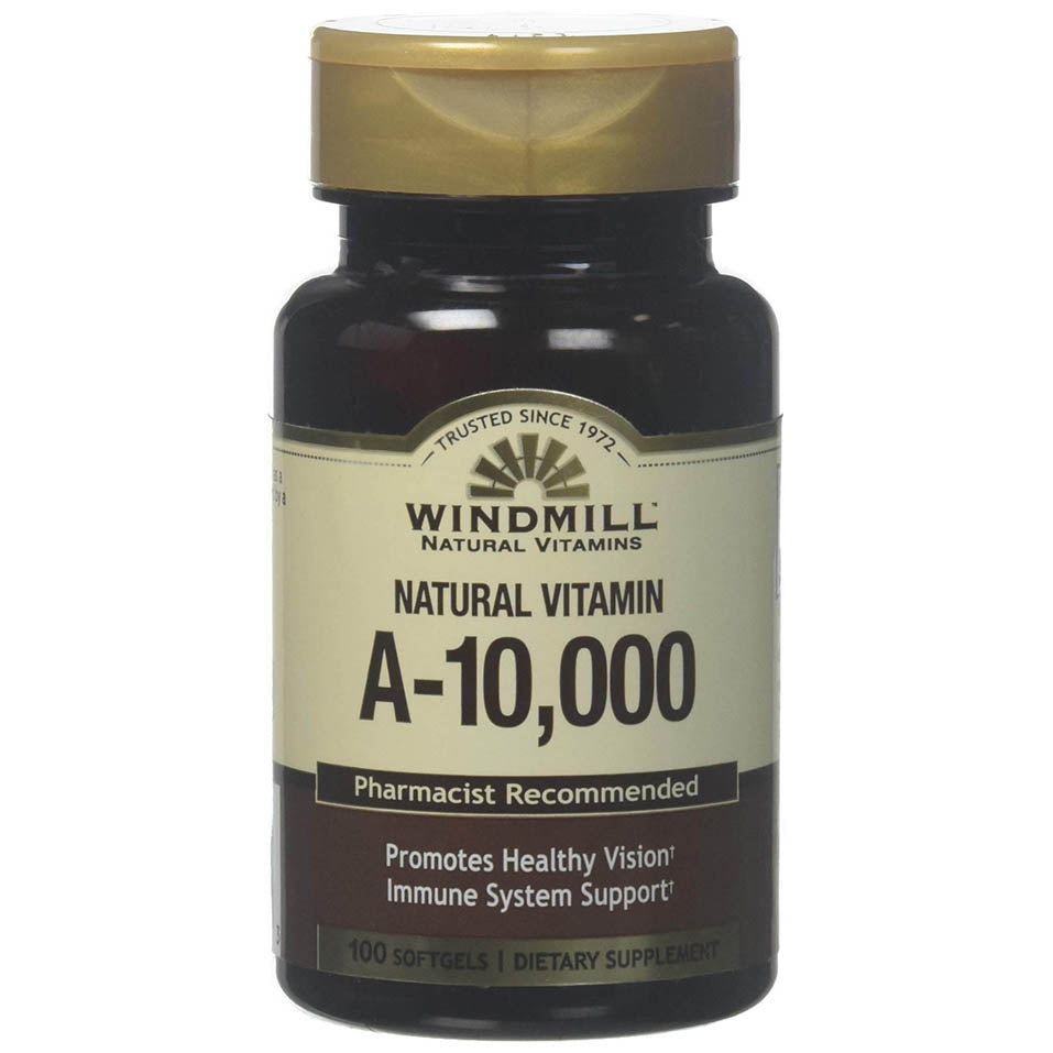 Vitamin A SFGL 10000IU WMILL Size: 100