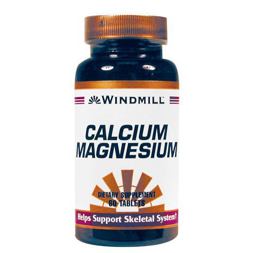 Windmill Calcium Magnesium Tablets - 60 Ea