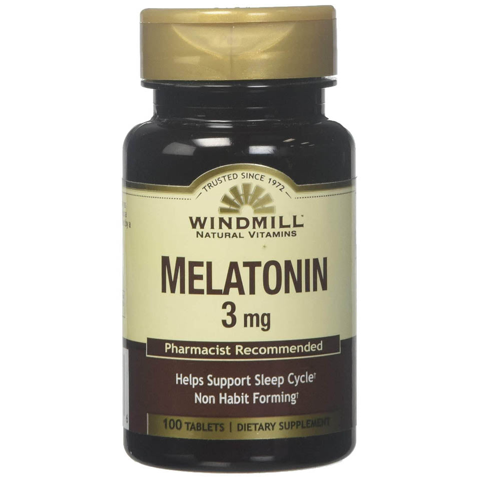 Windmill Windmill Melatonin 3 Mg Tabs 100'S Windmill