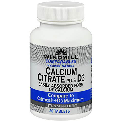 Windmill Calcium Citrate Plus Vitamin D Tablets - 60 Ea