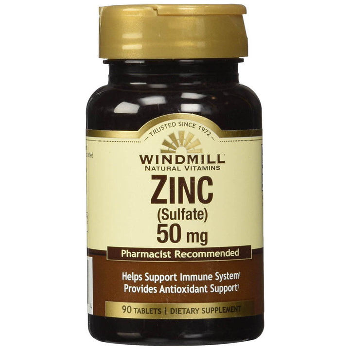 Windmill Zinc Sulfate Tablets, 90 Count