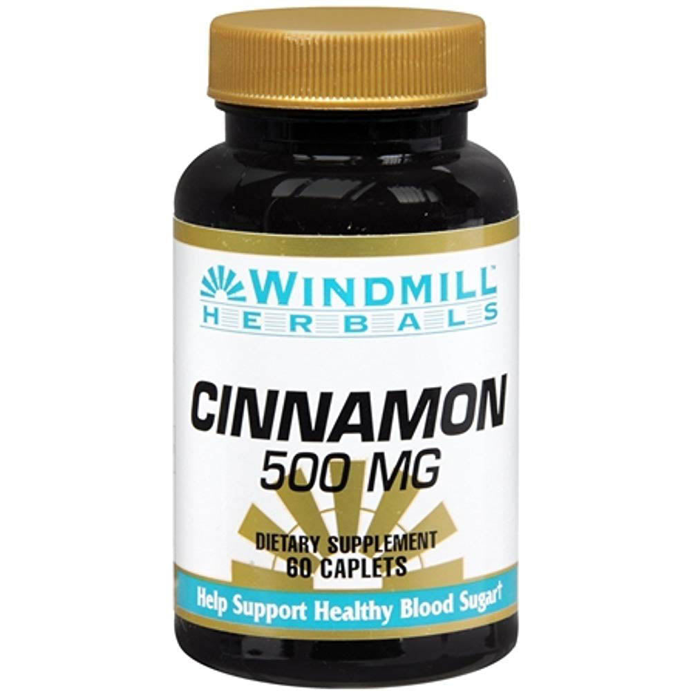 Cinnamon Capsules 500 Mg Windmill - 60 ea