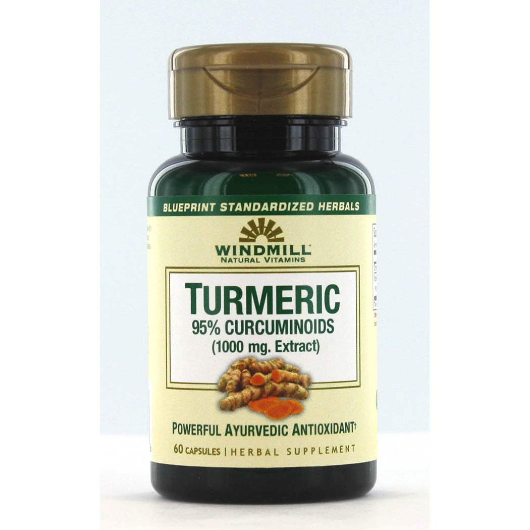 Windmill Turmeric 95 Percent Curcuminoids 1000 Mg Capsules - 60 Ea