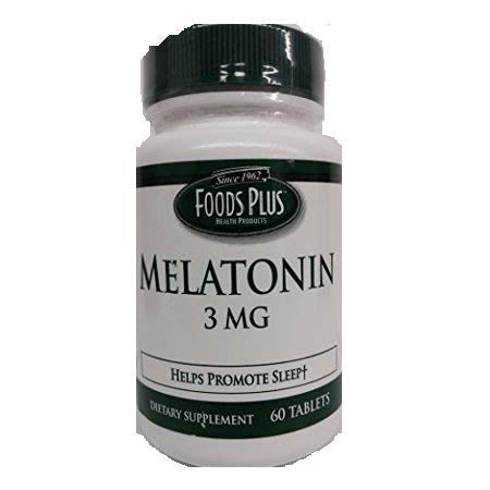 Food Plus Melatonin 3 Mg 60 Tabs