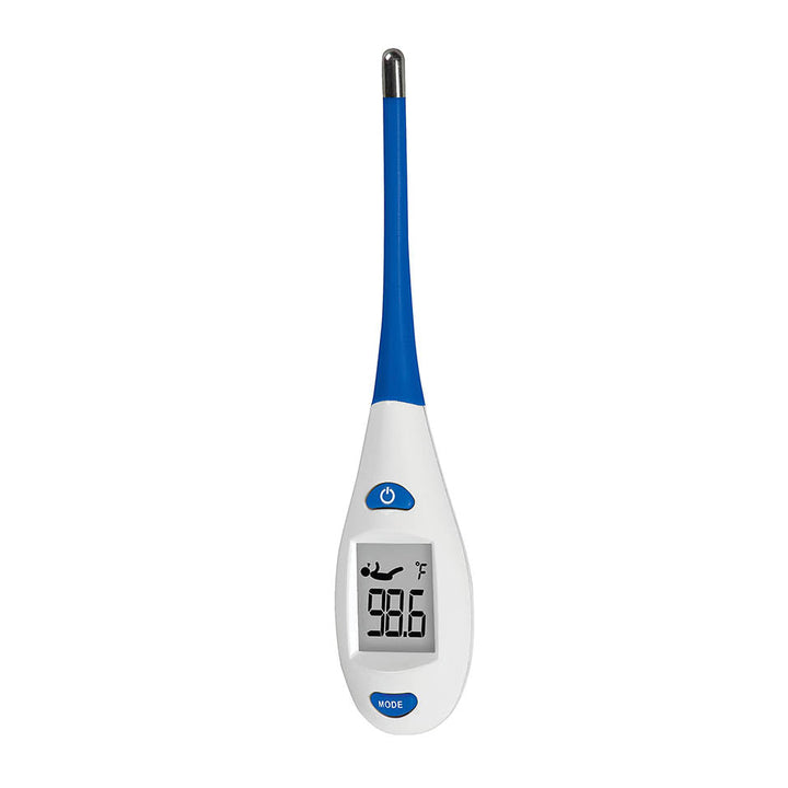 Veridian 08-363 2-Second Digital Thermometer, 0.63" x 0.73" LCD Display Resolution, Automatic Shut-Off Approximately After 1 Minute of Non-use, Low-battery Indicator, Latex-free