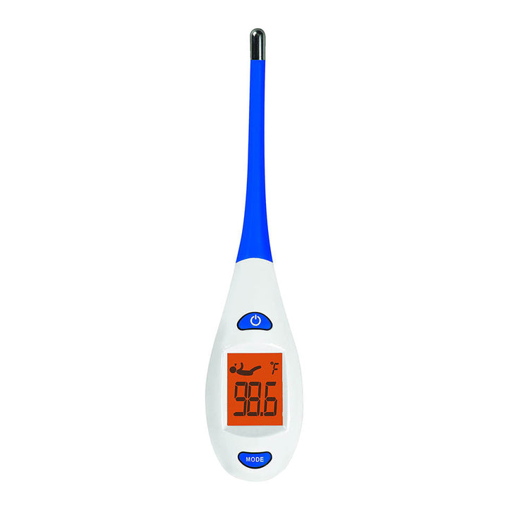 Veridian 08-363 2-Second Digital Thermometer, 0.63" x 0.73" LCD Display Resolution, Automatic Shut-Off Approximately After 1 Minute of Non-use, Low-battery Indicator, Latex-free