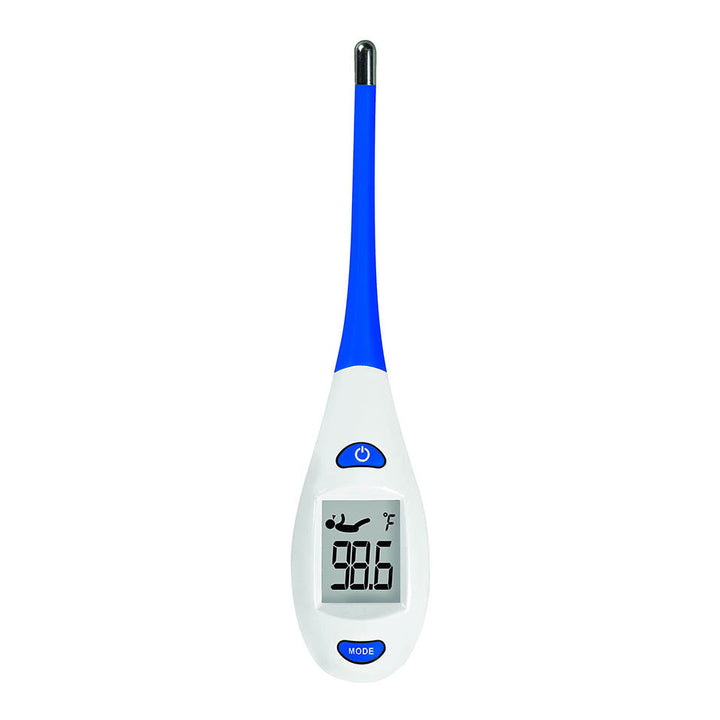 Veridian 08-363 2-Second Digital Thermometer, 0.63" x 0.73" LCD Display Resolution, Automatic Shut-Off Approximately After 1 Minute of Non-use, Low-battery Indicator, Latex-free