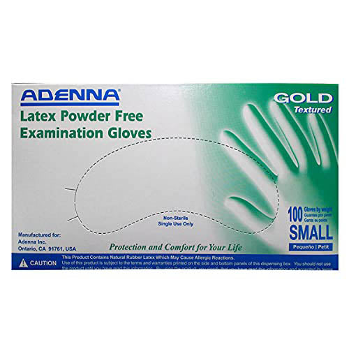 Adenna Gold Powder-Free Latex Examination Gloves (GLD262)