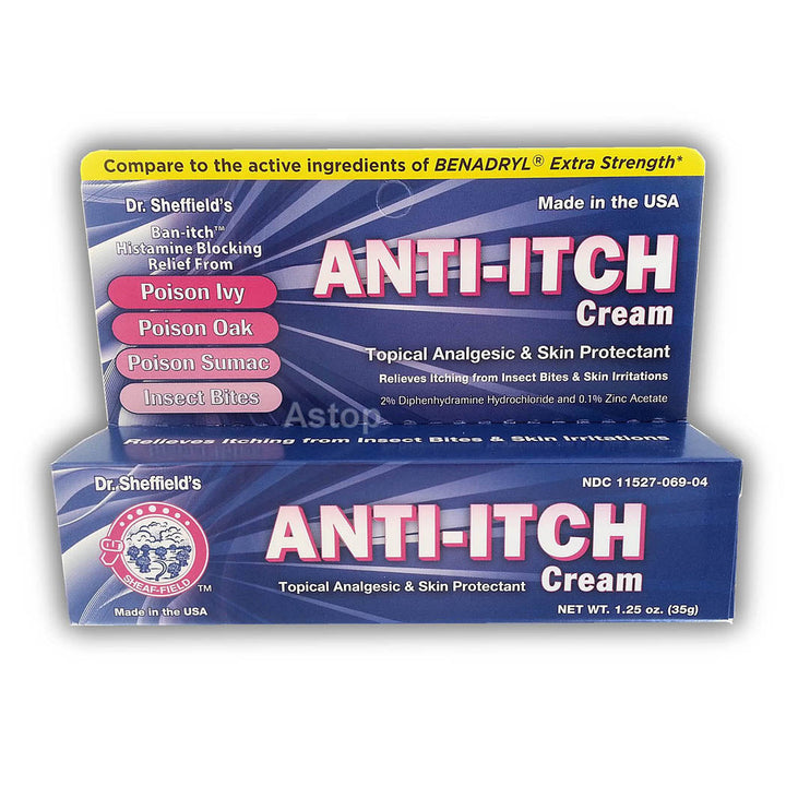 Dr. Sheffield's Anti-Itch Extra Strength 1.25 oz (Pack of 2)