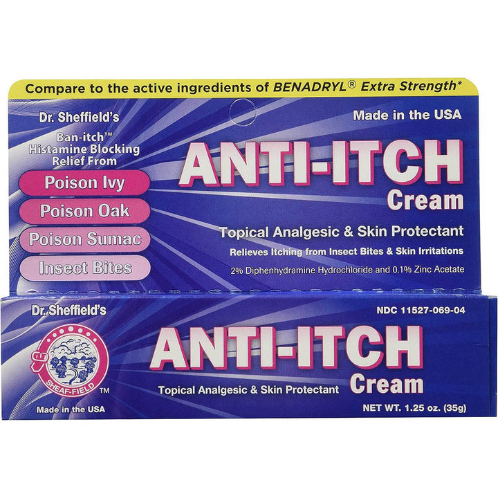 Dr. Sheffield's Anti-Itch Extra Strength 1.25 oz (Pack of 2)