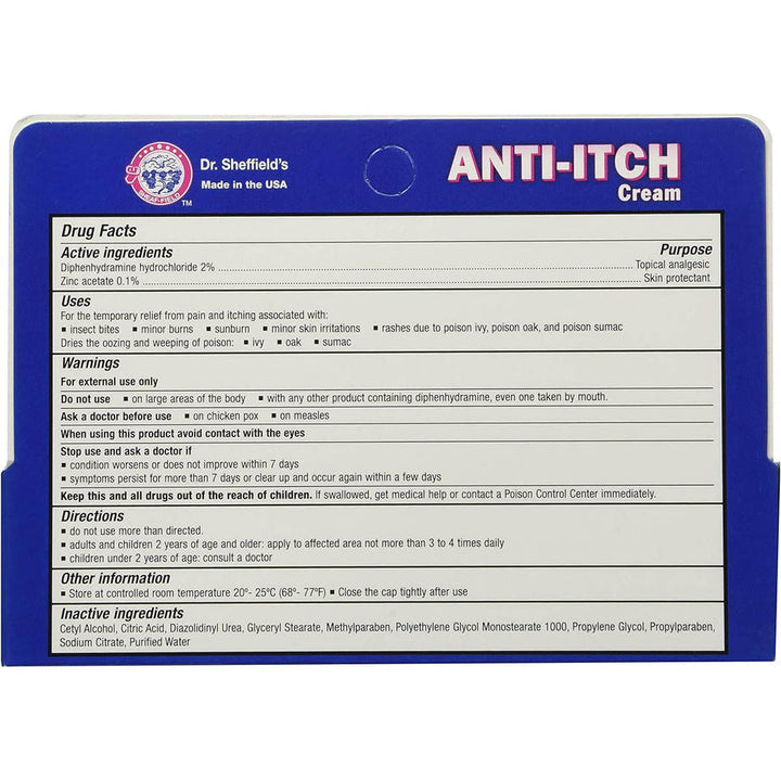 Dr. Sheffield's Anti-Itch Extra Strength 1.25 oz (Pack of 2)