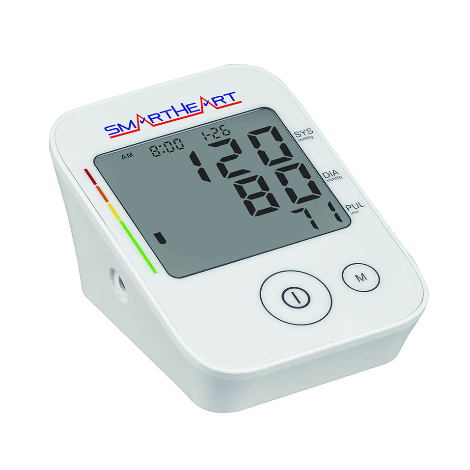 Heartsmart Blood Pressure Monitor | Wide Range Arm Cuff | Intelligent Inflation Technology | 2-Person Memory, (01-553)