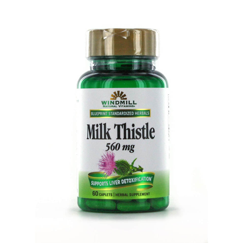 Windmill Milk Thistle (560 Mg Extract) Tablets 60 Ea