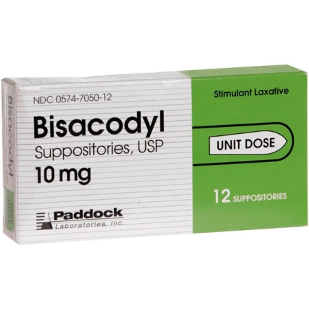 Bisacodyl Suppositories USP 10 mg 12 Each ( Pack Of 1 )