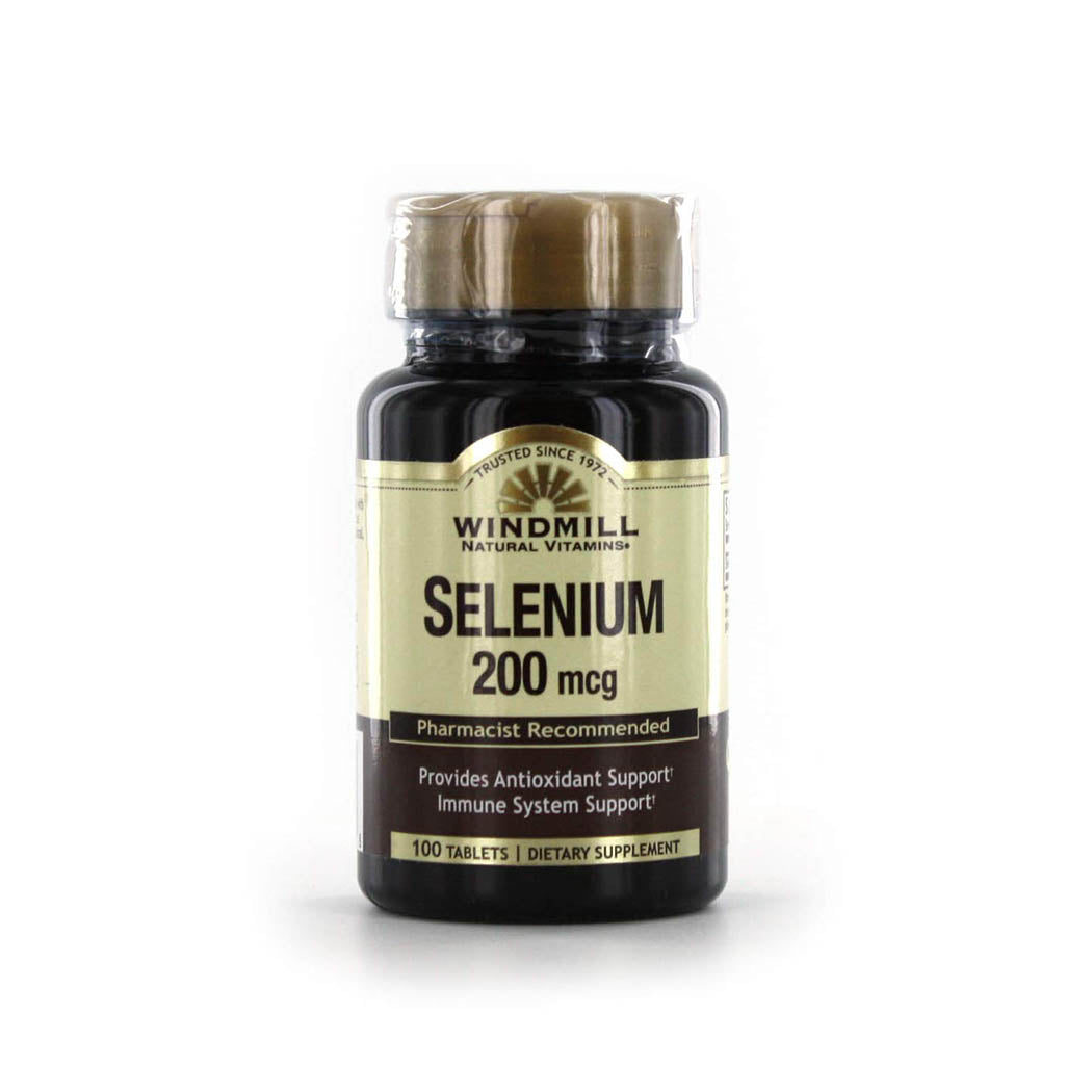 Windmill Selenium 200 Mcg Tablets, 100.0 Count